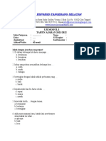 Soal IPS - UM 1 - 2 SD