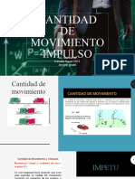 Cantidad de Movimiento Impulso