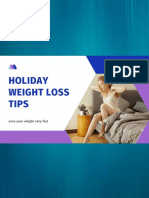 Holiday Weight Loss Tips - How To Lose Weight Fast by Piyush