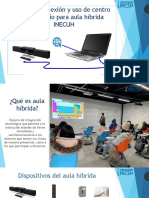 Guía de Conexión y Uso de Centro Poly Studio para Aula Híbrida INECUH