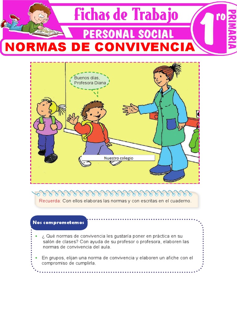 Normas de Convivencia en el Aula | PDF