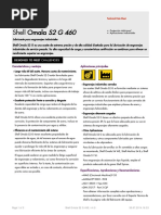 Ficha Técnica de Shell Omala 220 | PDF | Engranaje | Lubricante