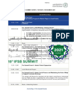 New - IFSB Summit 2021 Programme - Agenda As 21 Oct 2021