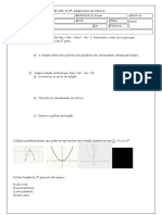 Av - Dependência - Função Do 2º Grau