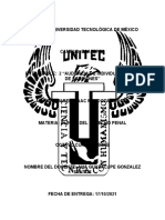 Clinica de Derecho Penal - Entregable 2