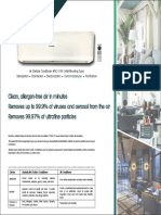 Sterilization Disinfection Deodorization Purification: Air Sterilizer Conditioner-MVC 5199 (Wall Mounting Type)