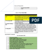 Learning Module 2:: 4 Core Study Skills