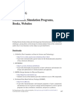 Appendix G Databanks, Simulation Programs, Books, Websites