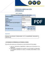 Guía de Aprendizaje Semana 6