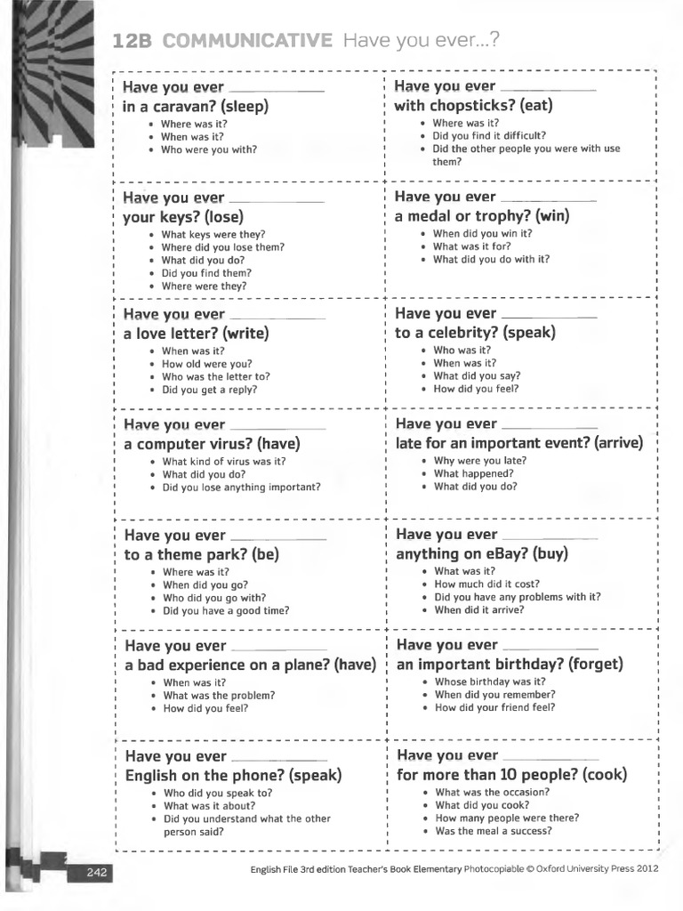12B Communication Grammar Exercise | PDF