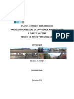 Planes Urbanos Estragicos para Las Localidades de Coyhaique