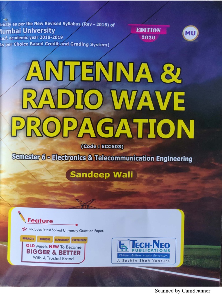 Antenna & Radio Wave Propagation PDF Spectrum Broadcasting