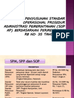 PENYUSUNAN SOP ADMINISTRASI PEMERINTAHAN