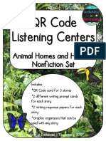 QR Centers Animal Homes and Habitats PDF