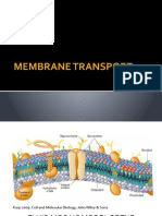 Membrane Transport (Module 3)