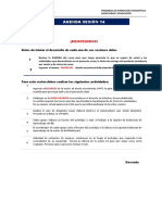 Agenda Sesión - 14