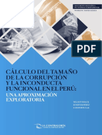 Calculo de La Corrupcion en El Peru
