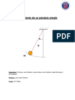 Informe Experiencia n2 Pendulo