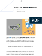 DVWA Ultimate Guide - First Steps and Walkthrough - Bug Hacking