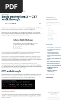 Basic Pentesting - 2 - CTF Walkthrough - Infosec Resources