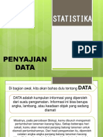 Statistika Penyajian Data