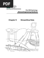 Streamflow Data: Part 630 Hydrology National Engineering Handbook