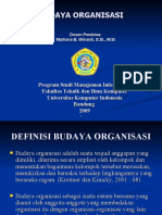 Budaya Organisasi