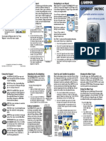 Gpsmap: Portable Aviation Receiver Quick Reference Guide