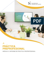 Informe de Práctica Preprofesional