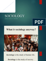 Sociology: Maria Lovella N. Eduave