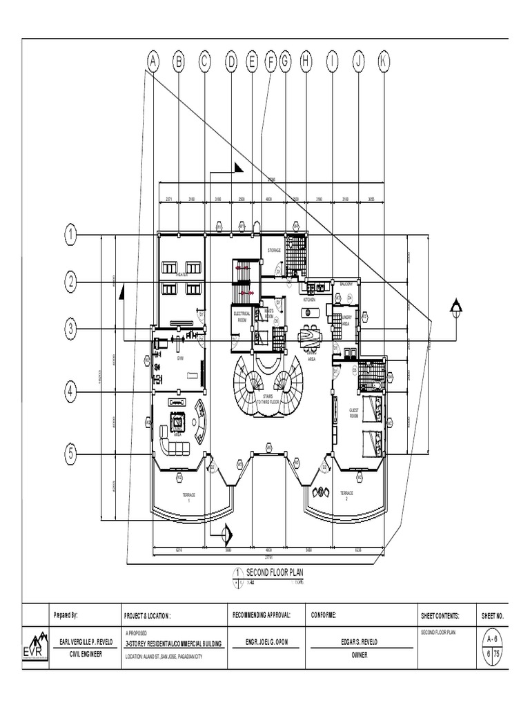2ND Floor Plan | PDF | Buildings And Structures | Queensland Heritage ...