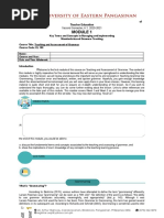 College of Teacher Education: Second Semester, A.Y. 2020-2021