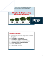 Chapter 2: Engineering Economy Projects