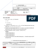 Soal UAS Matematika 2