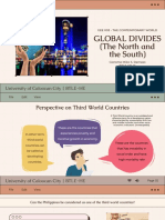 GLOBAL DIVIDES the North and the South 2