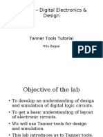 ECE122 - Digital Electronics & Design: Tanner Tools Tutorial