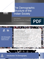 The Demographic Structure of The Indian Society