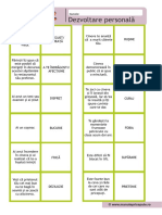 Dominoul Emotiilor Fisa de Lucru