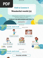 Unit 5 Lesson 6: Wonderful World