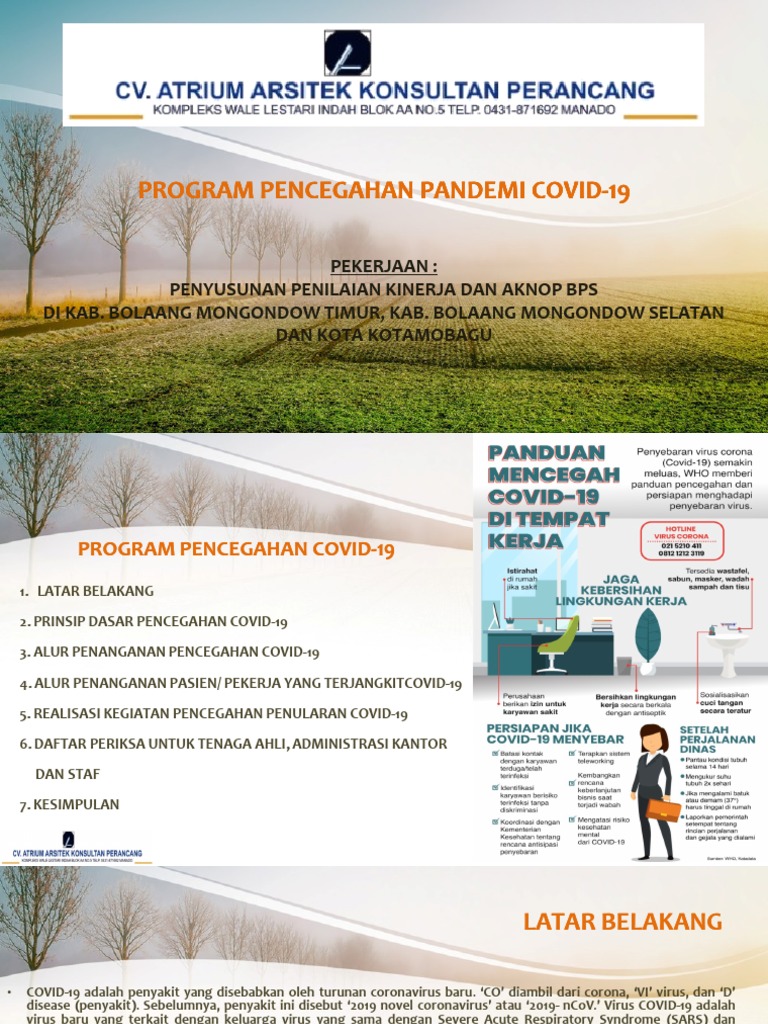 Program Pencegahan Covid-19 | PDF | Bisnis