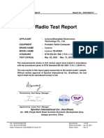 EM120606-01 R01 EN301908-1 Lenovo Lenovo TB-8506X Report CE Radio Test