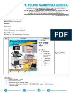 Penawaran Alkes Usg DC-80 X-Insight