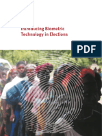 Introducing Biometric Technology in Elections Reissue