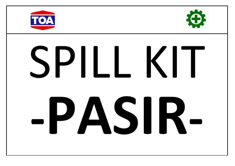 Sign Spill Kit | PDF