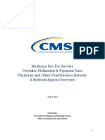 Medicare Fee-For-Service Provider Utilization & Payment Data Physician and Other Practitioners Dataset: A Methodological Overview