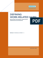 11 - Defining Work Related Harm Implications For Diagnosis, Rehabilitation, Compensation and Prevention