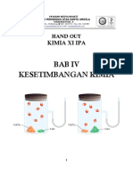 Bab IV Kesetimbangan Kimia