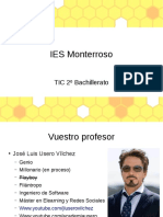 Presentacion Inicial Informatica 2 Bachillerato