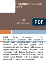 Konsep Pengorganisasian Masyarakat