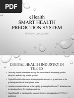 Ehealth Smart Health Prediction System: Pujitha Gangarapu